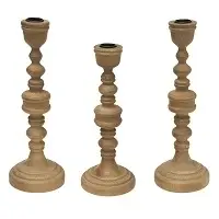 Wooden Candle Holder, Candlesticks