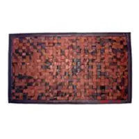 Leather rugs