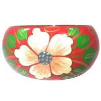 Wooden Painting Carved Bangles