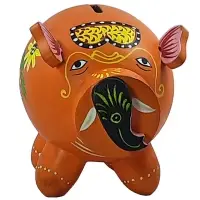 Wooden Piggy Bank
