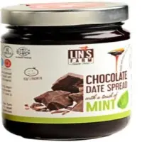 Chocolate Date Butter Spread With Mint