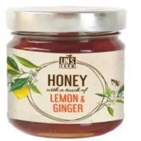 Lemon And Ginger Honey