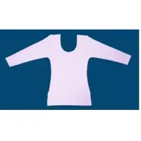 Ladies upper deep neck 3/4th sleeves