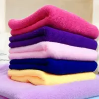 Multicolor Microfiber Bath Towel