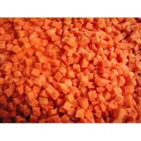 Frozen Carrot Dice