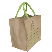 Jute Tote/ Shopping Bag With Gusset