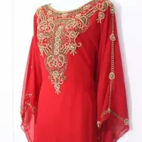 Kaftan Abaya Farsha Jalbaiya Hijab Short Dress