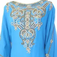 Arabic Kaftan Abaya Farsha Hijab Dress