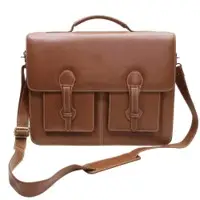 Men Leather Executive Office Briefcase