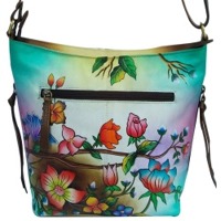 Women's Hand Painted Shoulder Bag