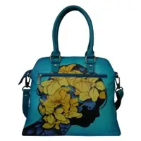 New Leather Hand Painted Shoulder Handbag