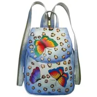 Women's Leather hand Painted Shoulder Handbag