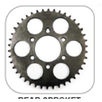 Bajaj Bm-100 Rear Sproket 42t 6 Holes