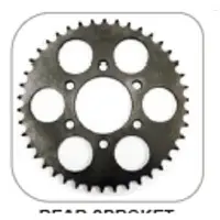 Bajaj Bm-100 Rear Sproket 42t 6 Holes
