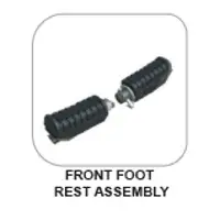 Pulsar 180 Front Foot Rest Assembly
