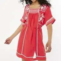 Women Embroidered Dress