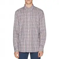 Men Cotton Check Shirt