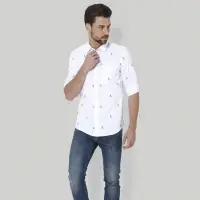 Mens Slim Fit Cotton Shirt