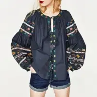 Women Embroidered Kimono