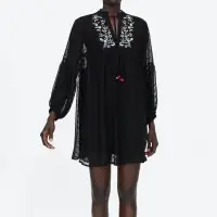Ladies Embroidered Dress