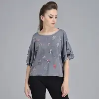 Ladies Denim Blouse