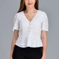 Ladies Cotton Embroidered Top