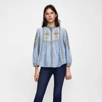 Ladies Embroidered Shirt