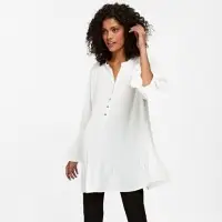 Ladies Cotton Pleat Shirt