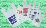 LDPE Printed vest bags