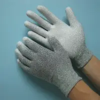 Cut Resistant With Pu Coated Glove