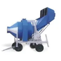 Mini mobile reversible drum mixer plant