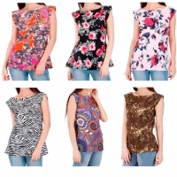 Ladies Digital Printed T-Shirt Or Top