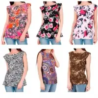 Ladies Digital Printed T-Shirt Or Top