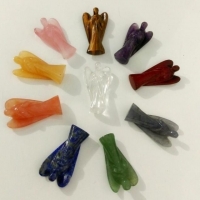 Natural Agate Stone Angels