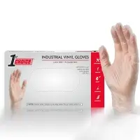 Latex Free Vinyl Industrial Glove