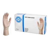 Vinyl Exam Glove Large