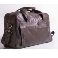 Travel Or Duffle Leather Bag