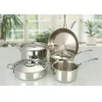 3-ply stainless steel cookset