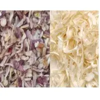 Onion flakes or kibbled
