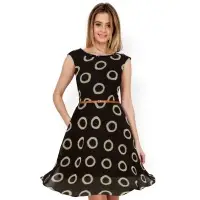 Exclusive Designer Coffee Dress