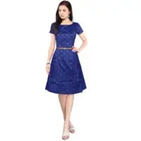 Exclusive Designer Blue Dress