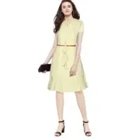 Exclusive Designer Cream Dress