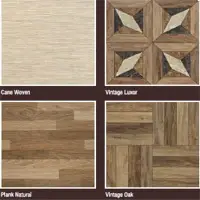 Wood collection floor tiles