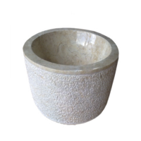 Wash Basin Cone Hammered