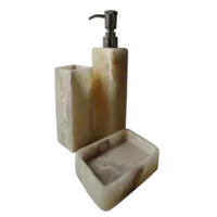 Bath Set Rectangle Onyx