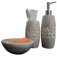 Bath set marmo