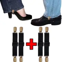 Biker Casual Elastic Adjustable Boot Straps