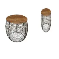 Wire Coffee Table Set