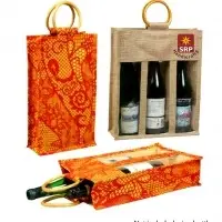 Jute Wine Bags