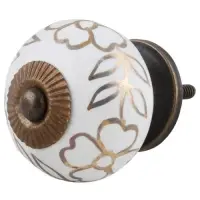 Golden Printed Knob